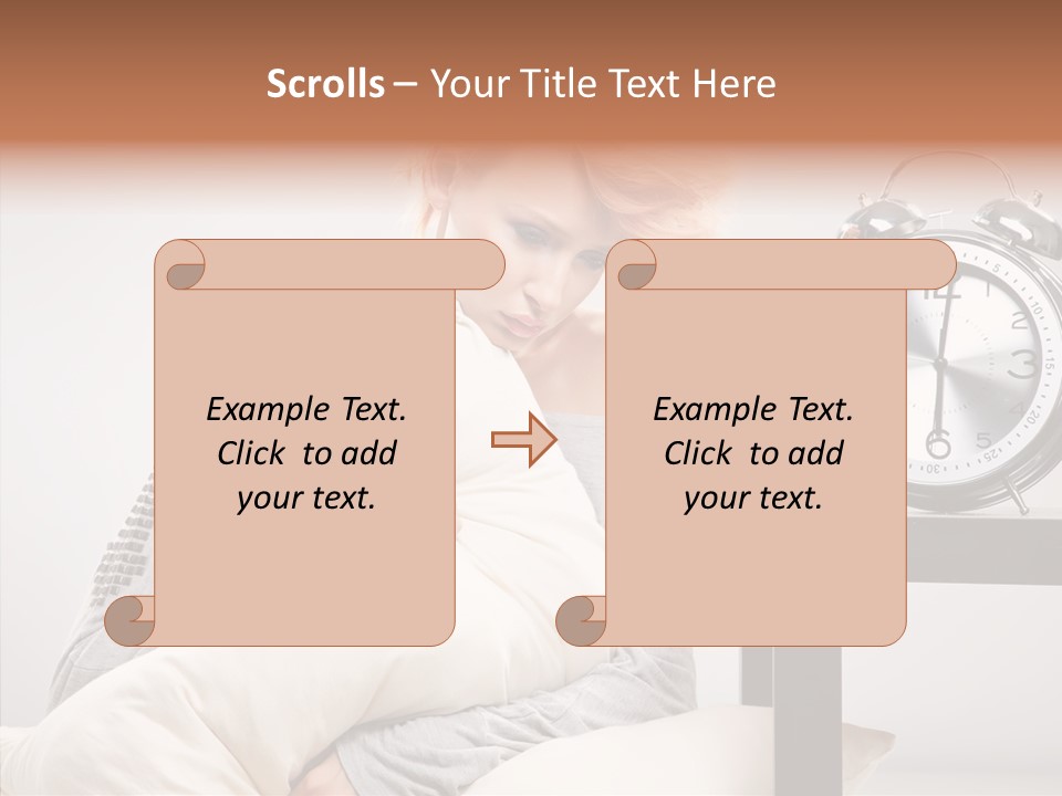 Rest Object Bedding PowerPoint Template