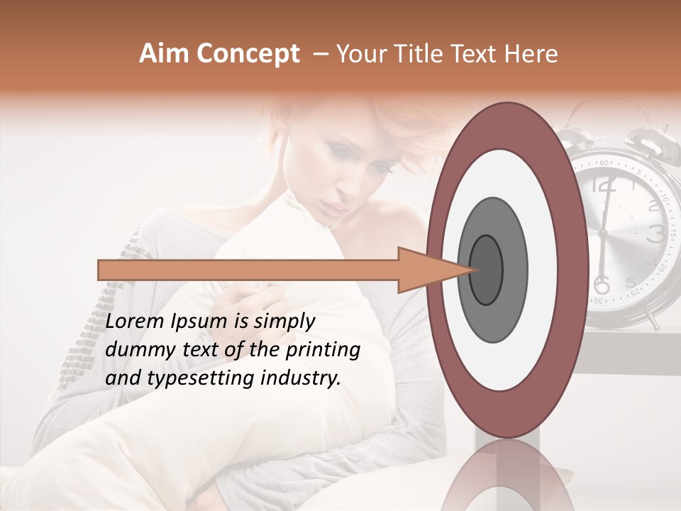 Rest Object Bedding PowerPoint Template