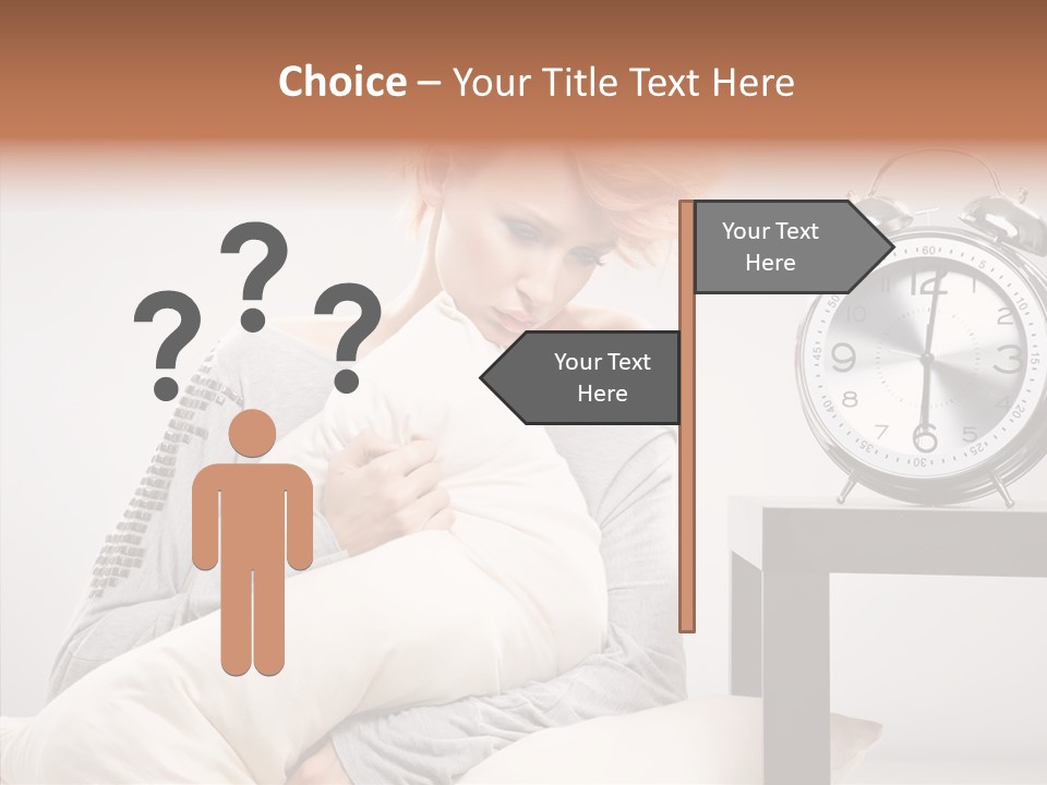 Rest Object Bedding PowerPoint Template