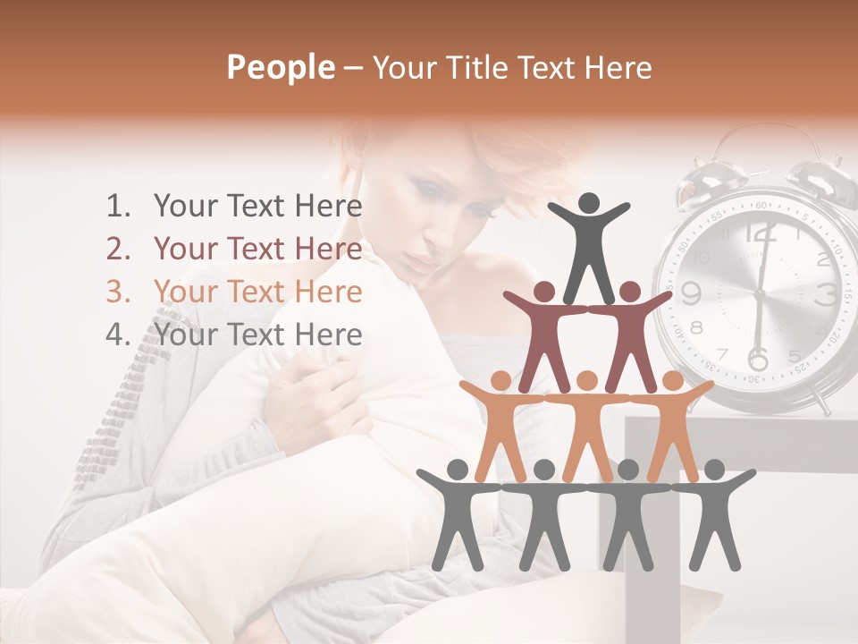 Rest Object Bedding PowerPoint Template