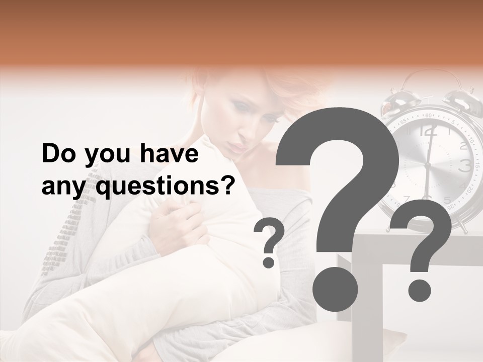 Rest Object Bedding PowerPoint Template