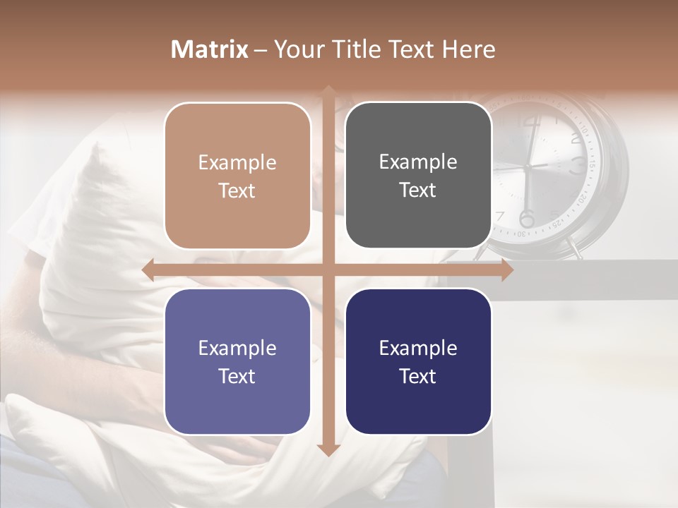 One Caucasian Weekend PowerPoint Template