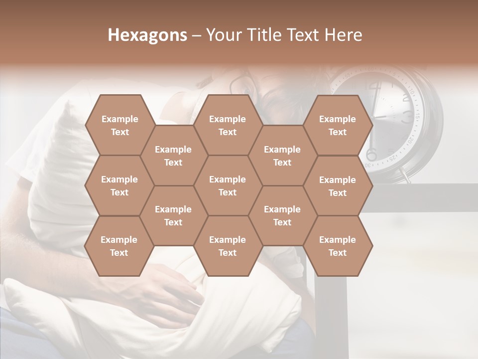 One Caucasian Weekend PowerPoint Template