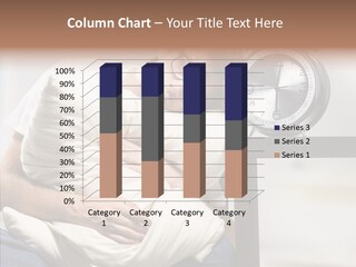 One Caucasian Weekend PowerPoint Template