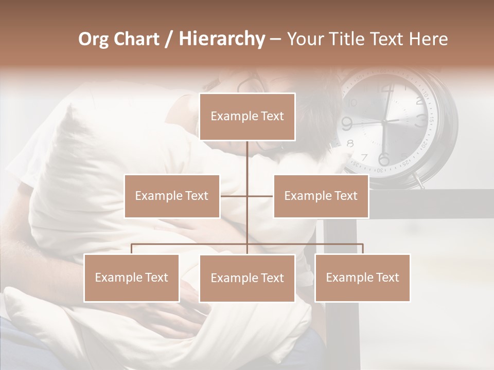 One Caucasian Weekend PowerPoint Template