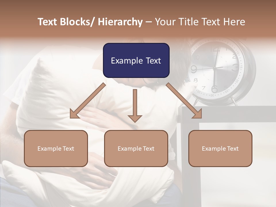 One Caucasian Weekend PowerPoint Template