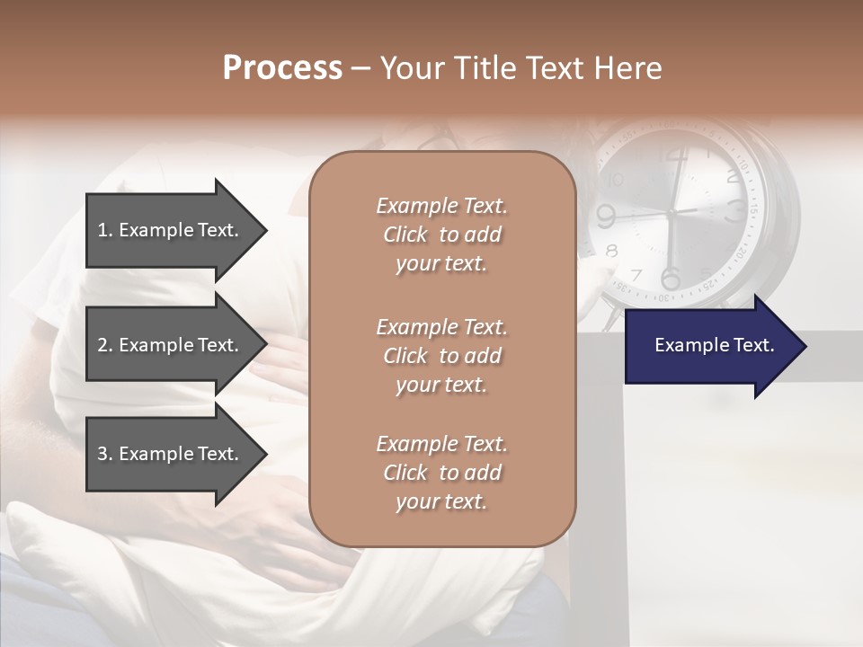 One Caucasian Weekend PowerPoint Template