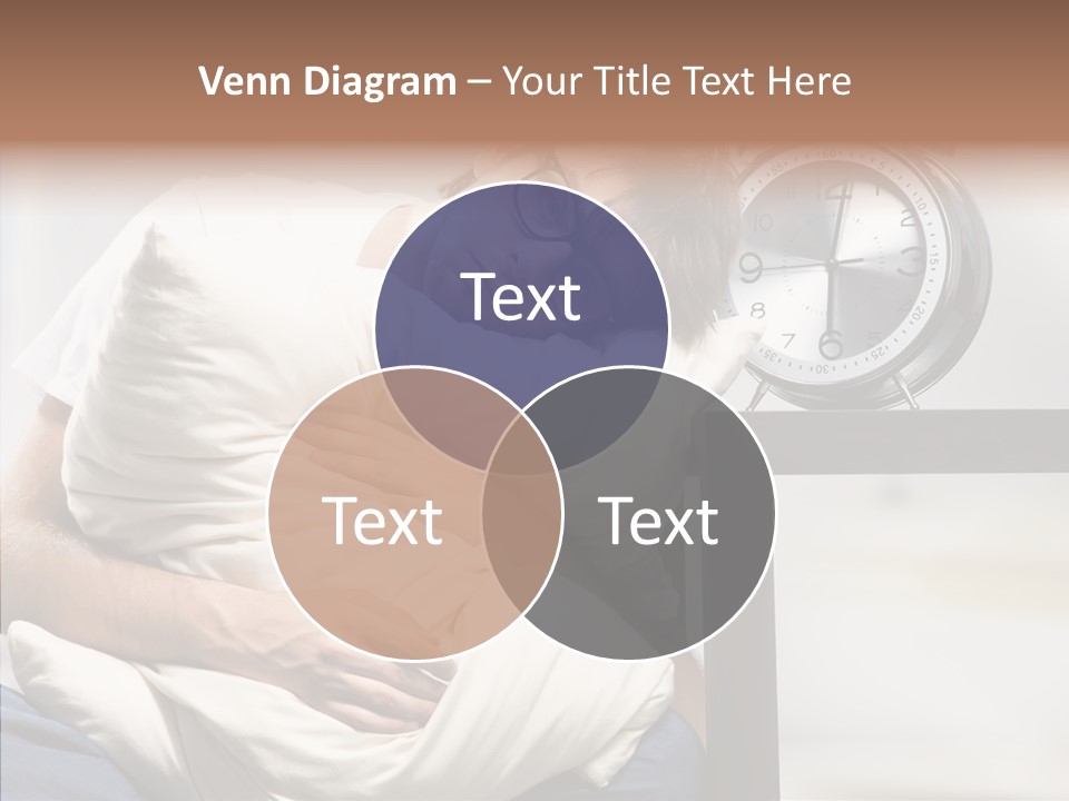 One Caucasian Weekend PowerPoint Template