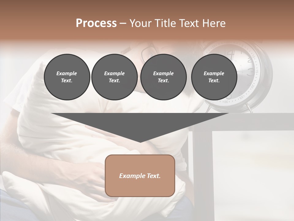 One Caucasian Weekend PowerPoint Template