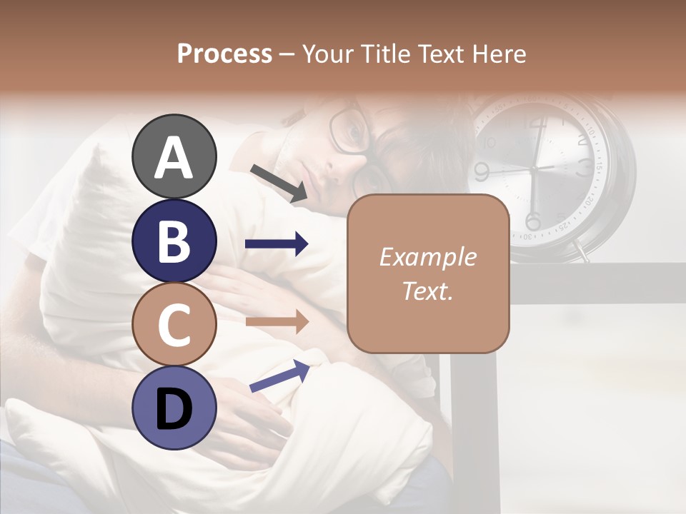 One Caucasian Weekend PowerPoint Template