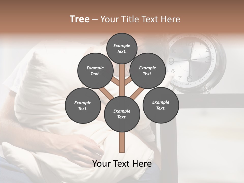 One Caucasian Weekend PowerPoint Template