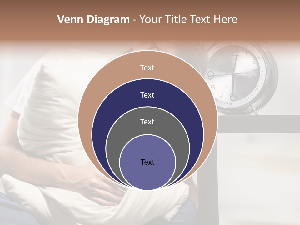One Caucasian Weekend PowerPoint Template