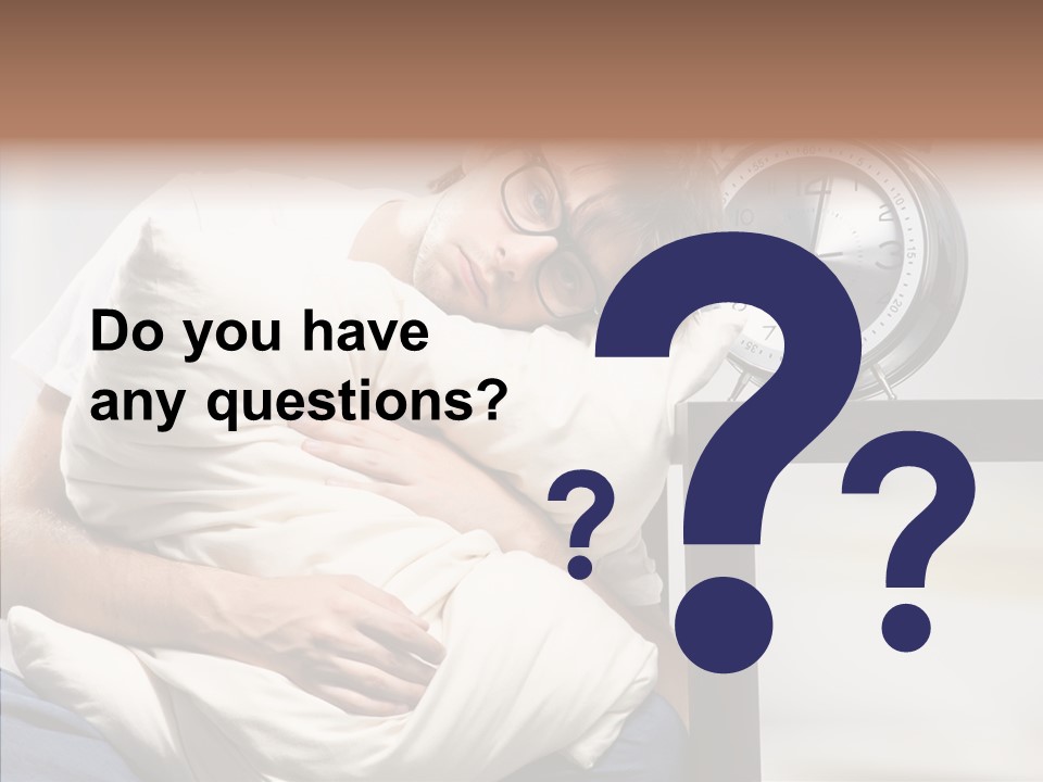 One Caucasian Weekend PowerPoint Template