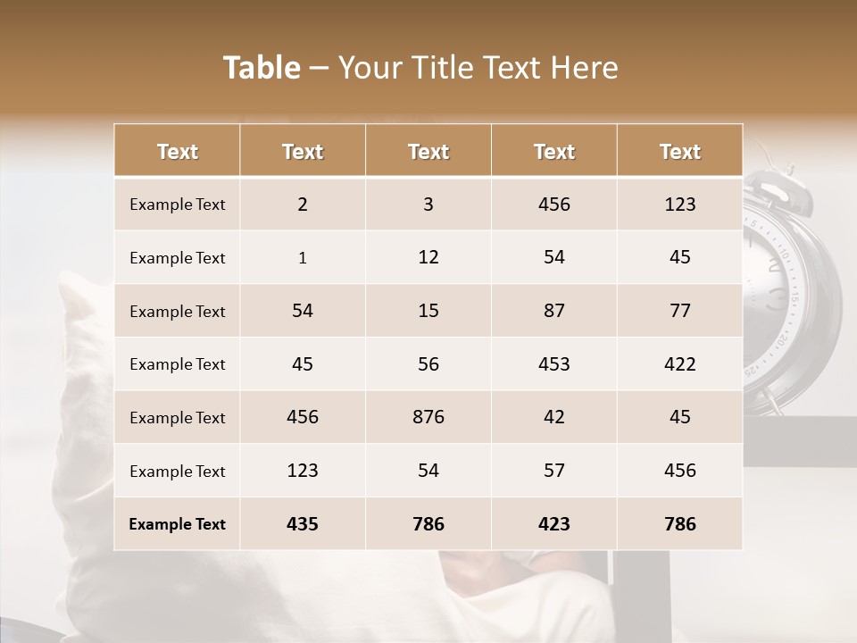 Indoors One European PowerPoint Template