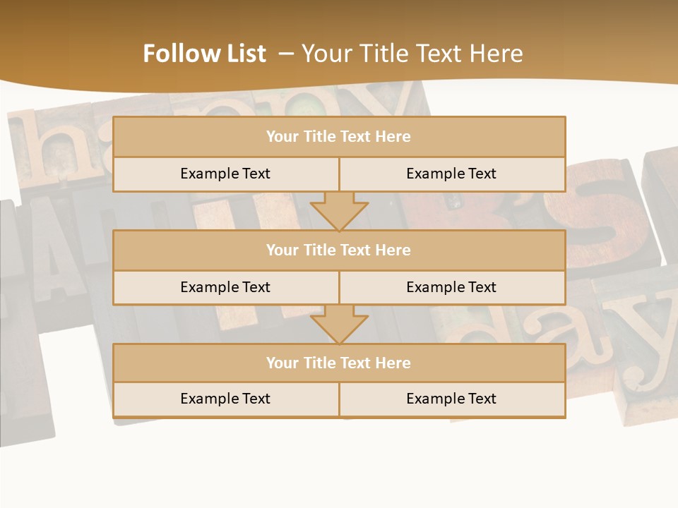 Headline Celebration Text PowerPoint Template