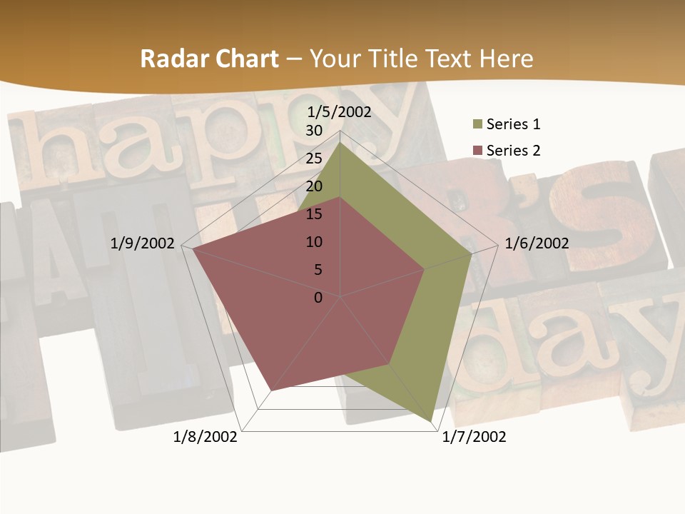 Headline Celebration Text PowerPoint Template