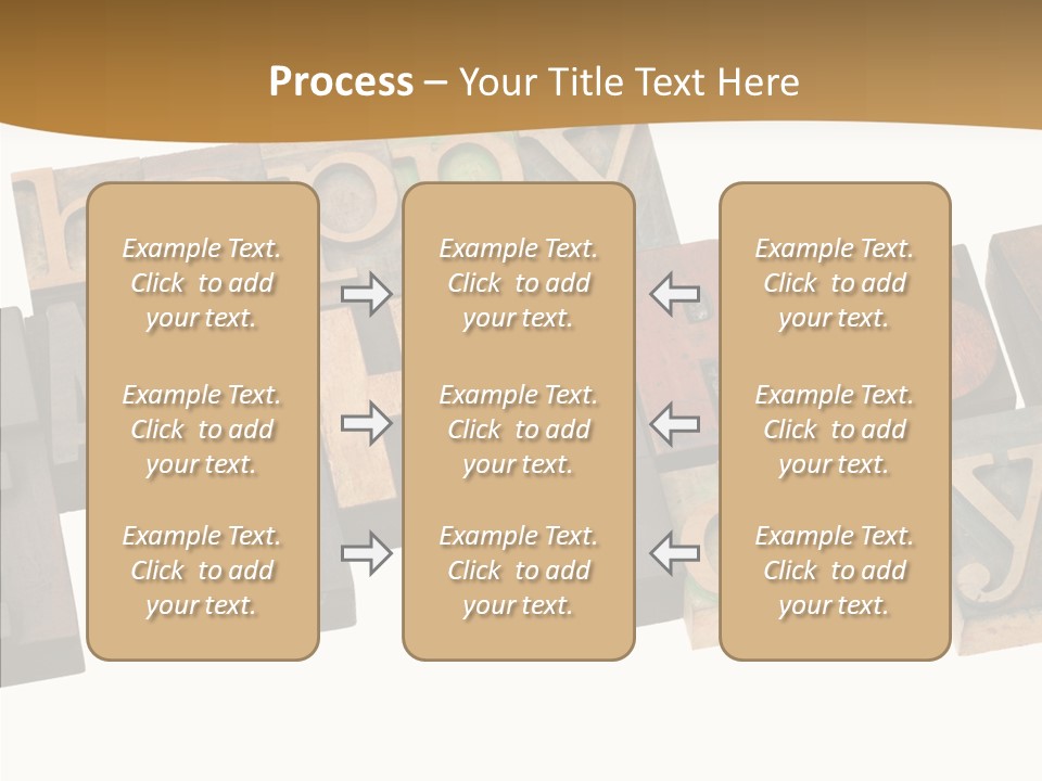 Headline Celebration Text PowerPoint Template
