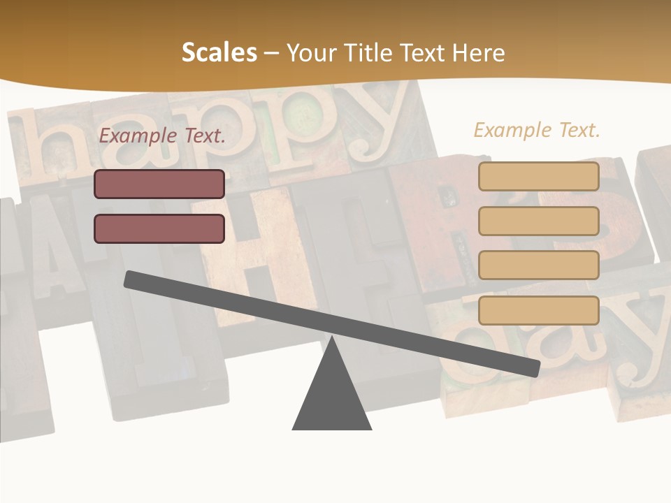 Headline Celebration Text PowerPoint Template