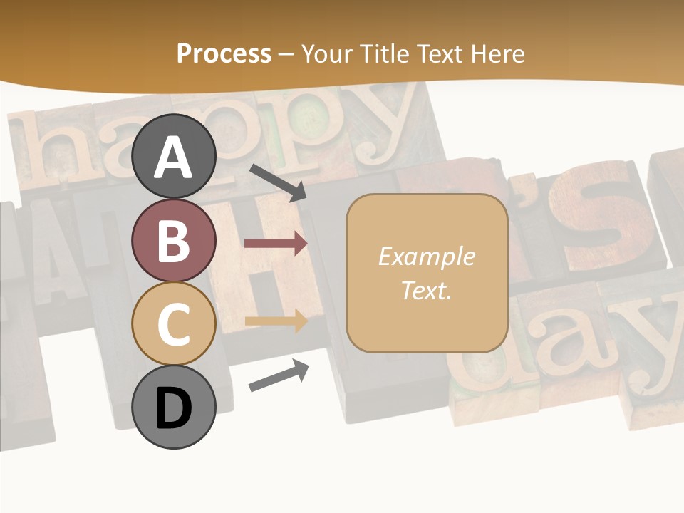 Headline Celebration Text PowerPoint Template