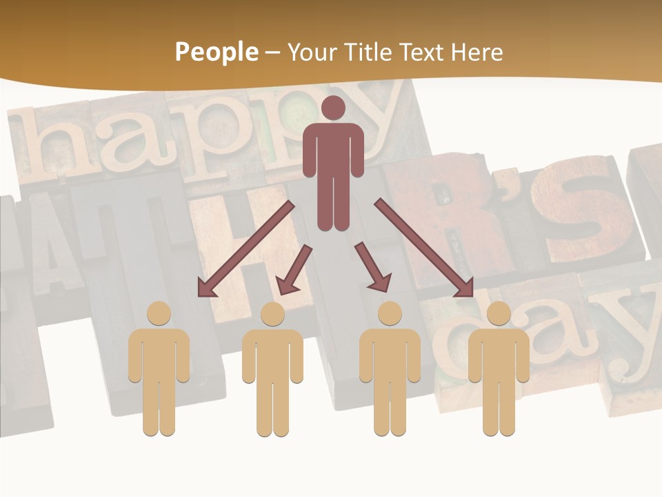 Headline Celebration Text PowerPoint Template