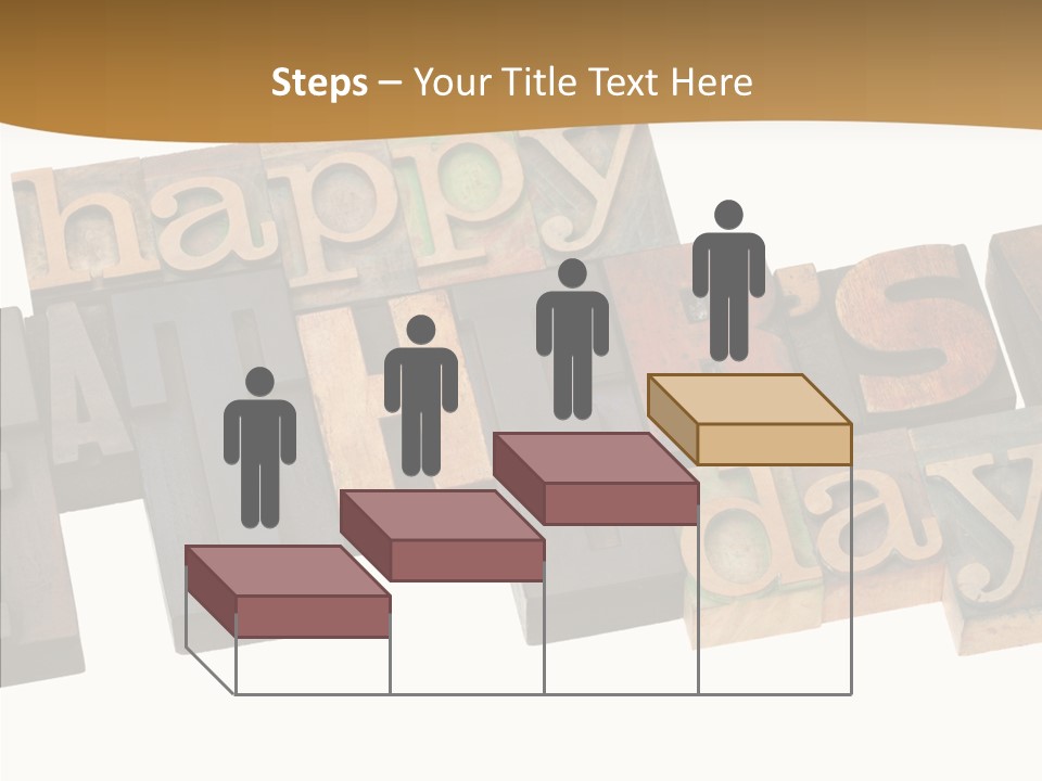 Headline Celebration Text PowerPoint Template