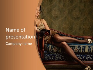 Stylish Luxury Ual PowerPoint Template