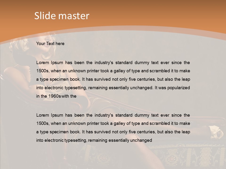 Stylish Luxury Ual PowerPoint Template