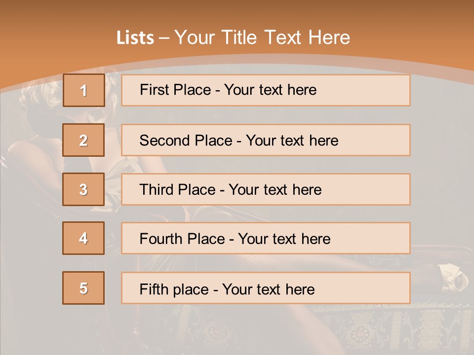 Stylish Luxury Ual PowerPoint Template