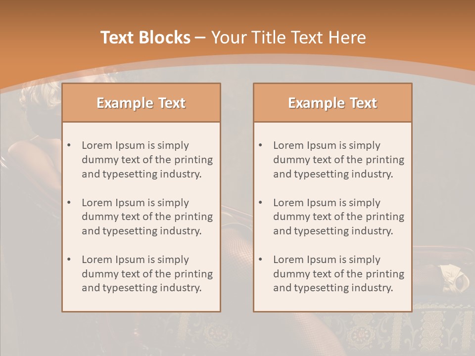 Stylish Luxury Ual PowerPoint Template