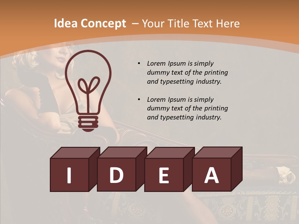 Stylish Luxury Ual PowerPoint Template