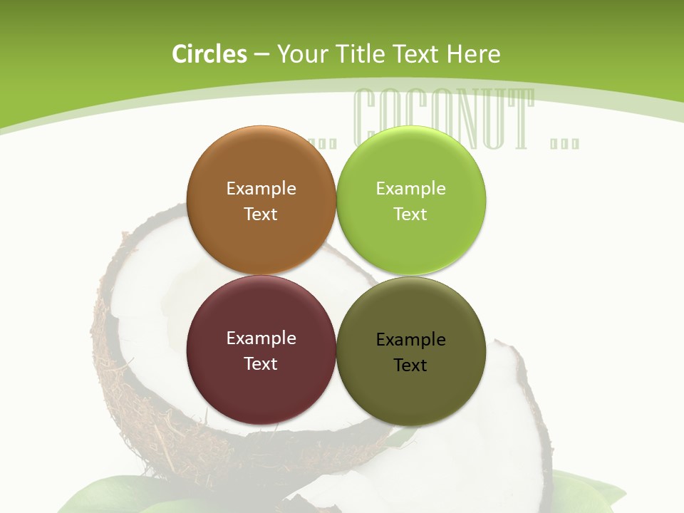 Fresh Brown Object PowerPoint Template