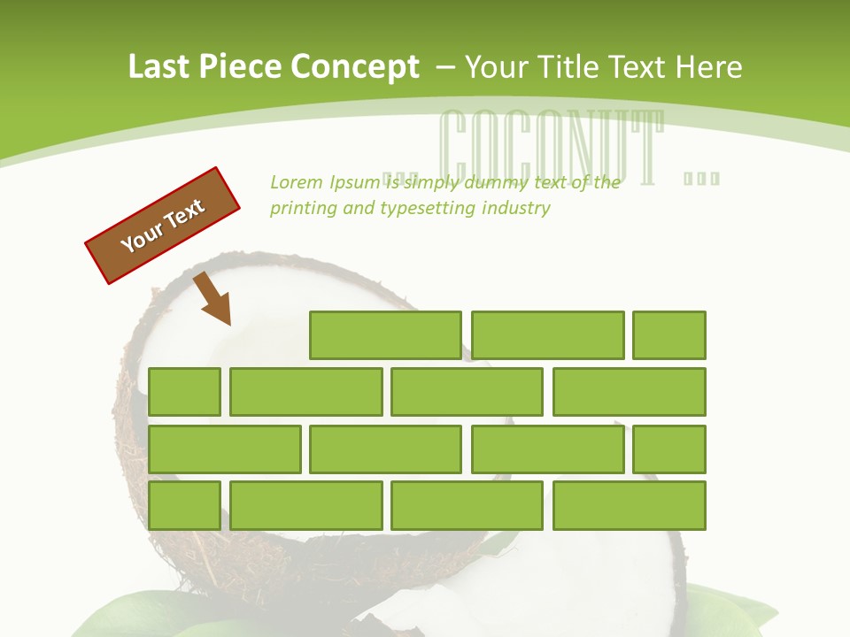 Fresh Brown Object PowerPoint Template