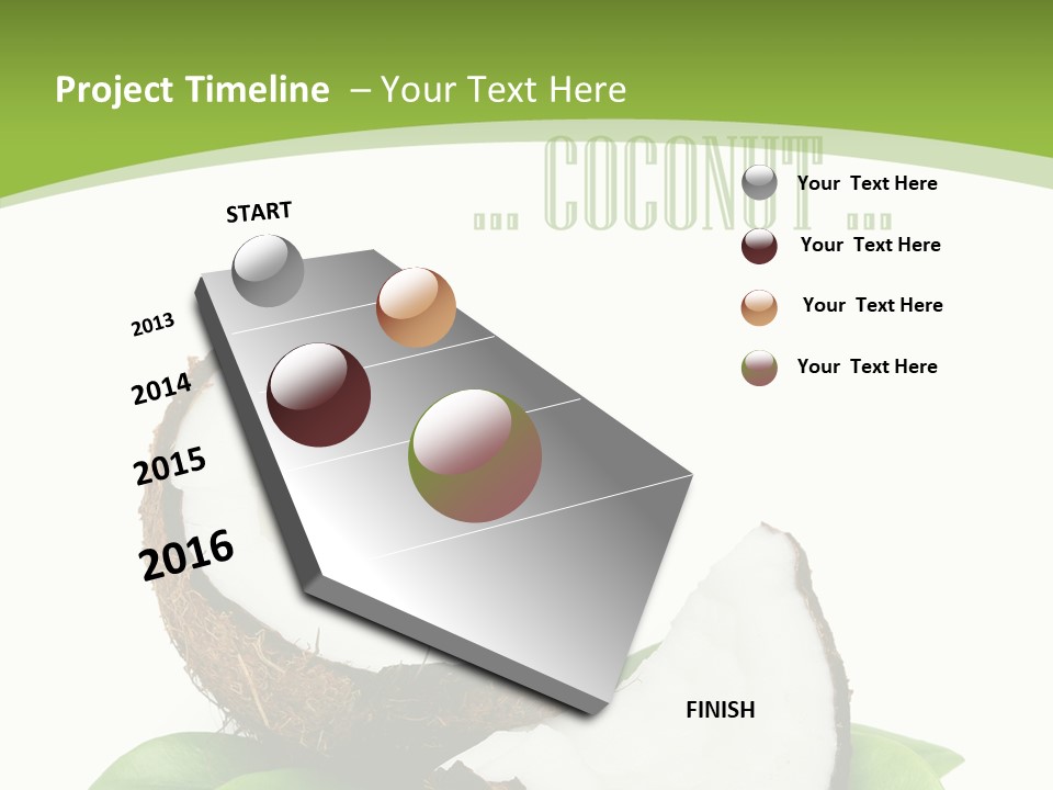 Fresh Brown Object PowerPoint Template