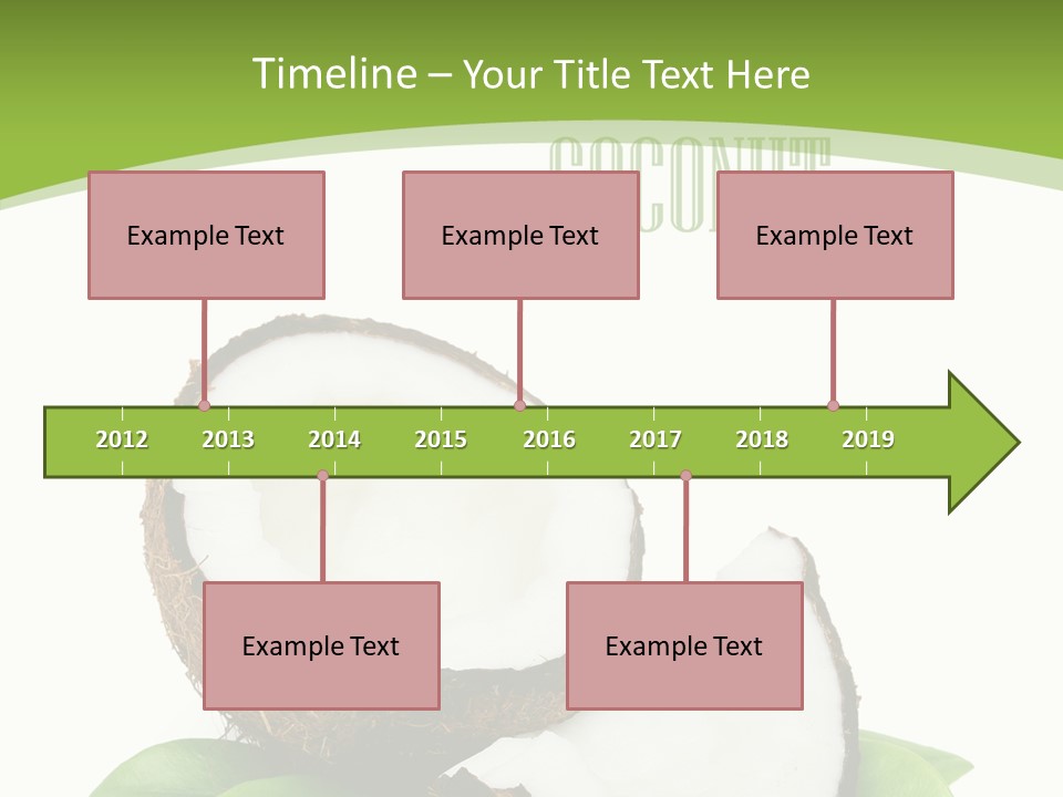 Fresh Brown Object PowerPoint Template
