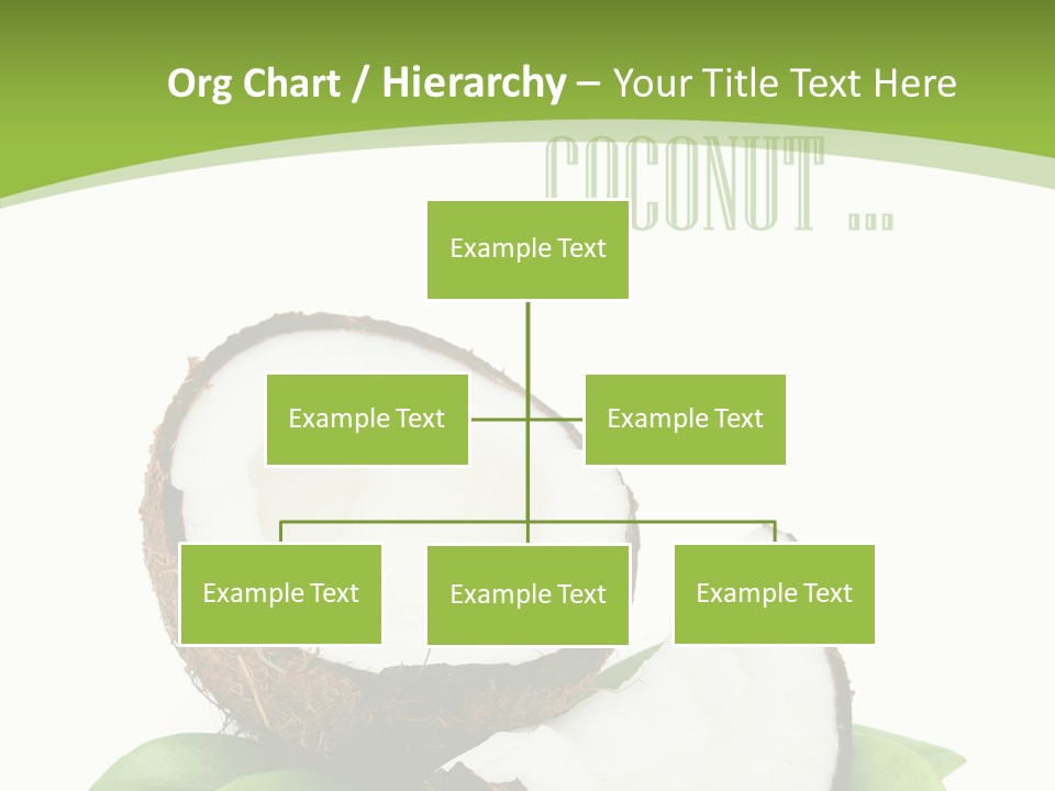 Fresh Brown Object PowerPoint Template