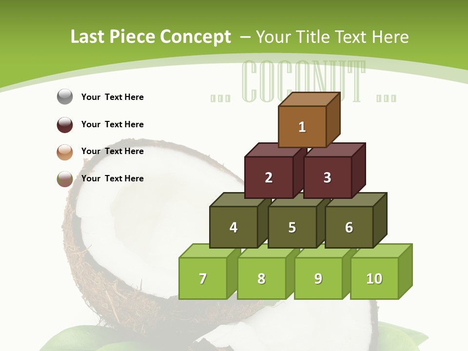 Fresh Brown Object PowerPoint Template