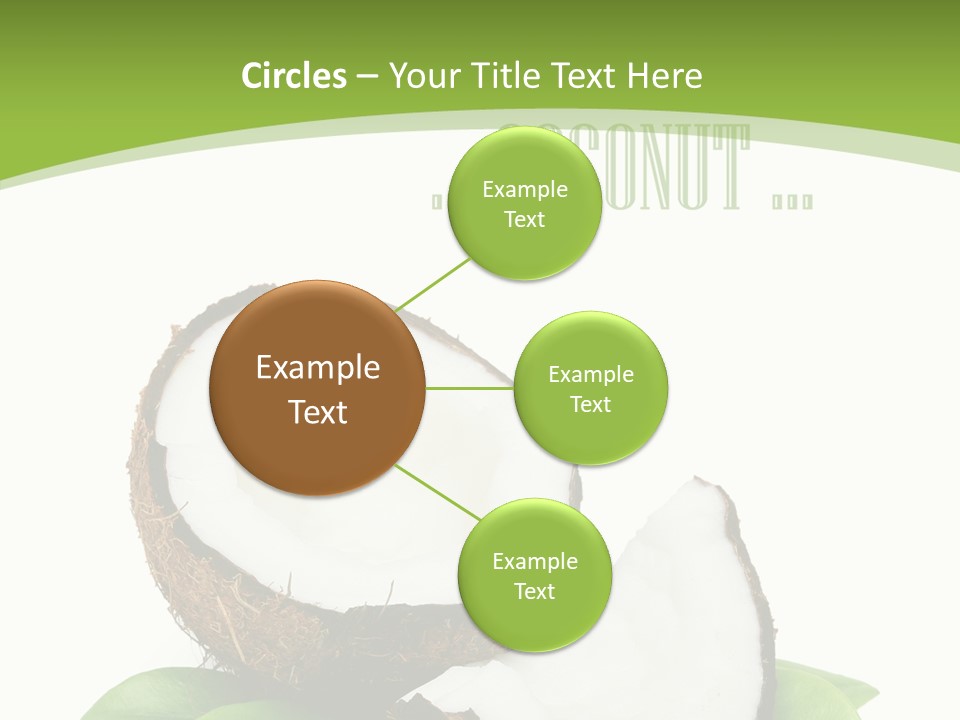 Fresh Brown Object PowerPoint Template