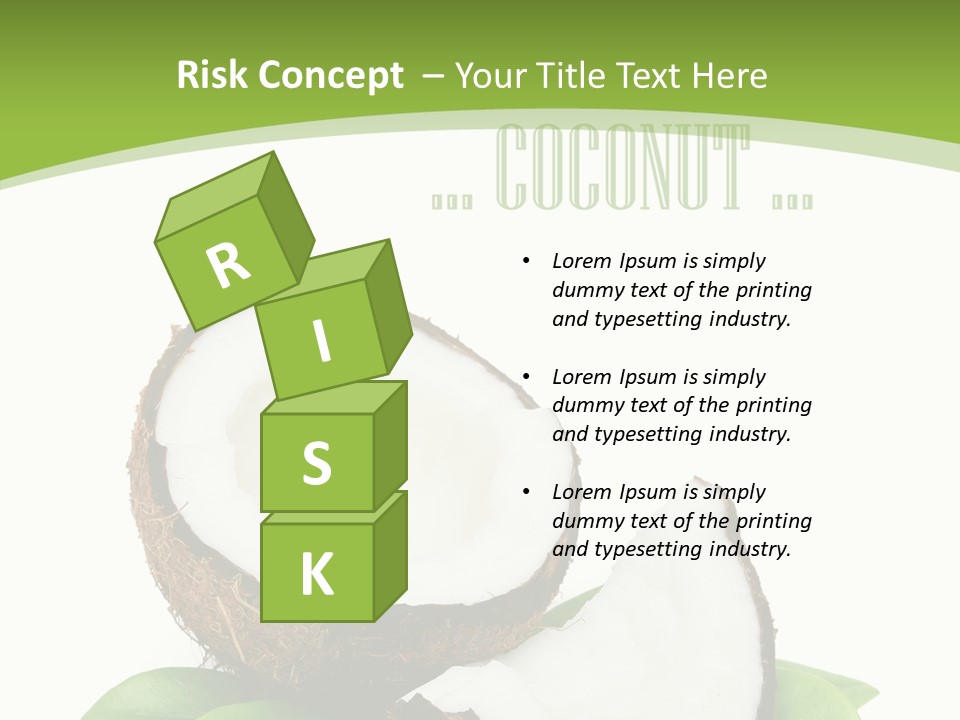 Fresh Brown Object PowerPoint Template