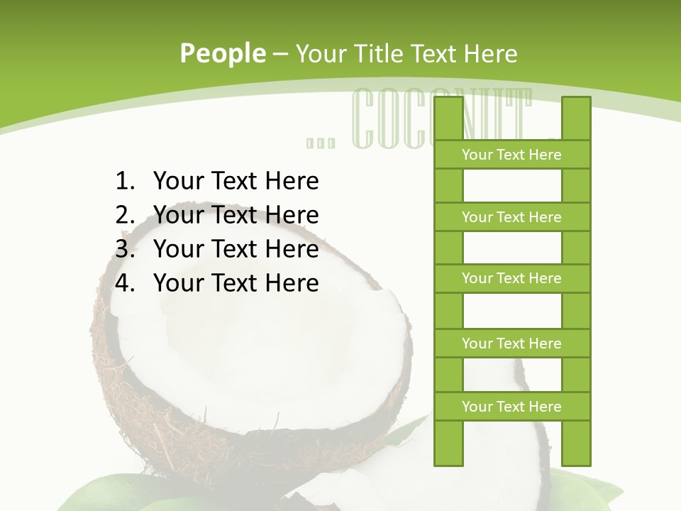 Fresh Brown Object PowerPoint Template