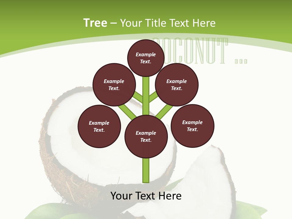 Fresh Brown Object PowerPoint Template