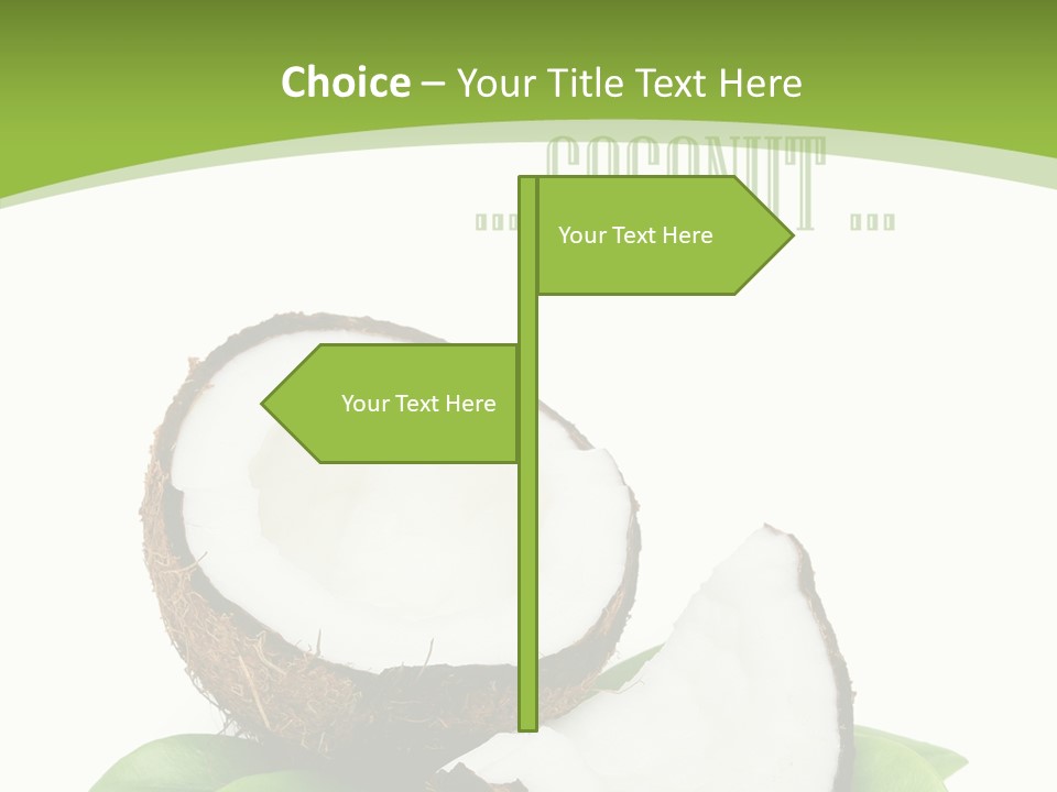 Fresh Brown Object PowerPoint Template