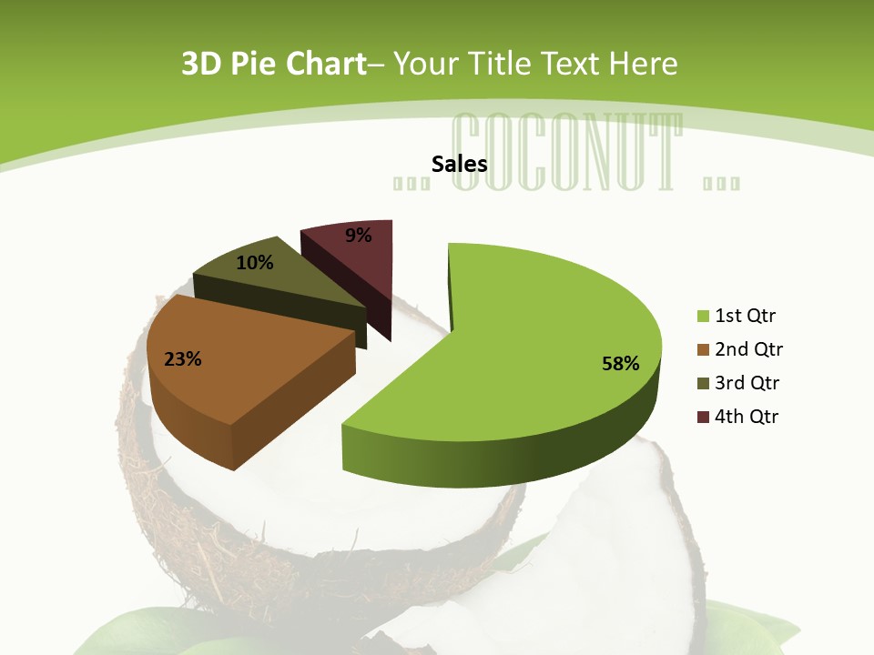 Fresh Brown Object PowerPoint Template