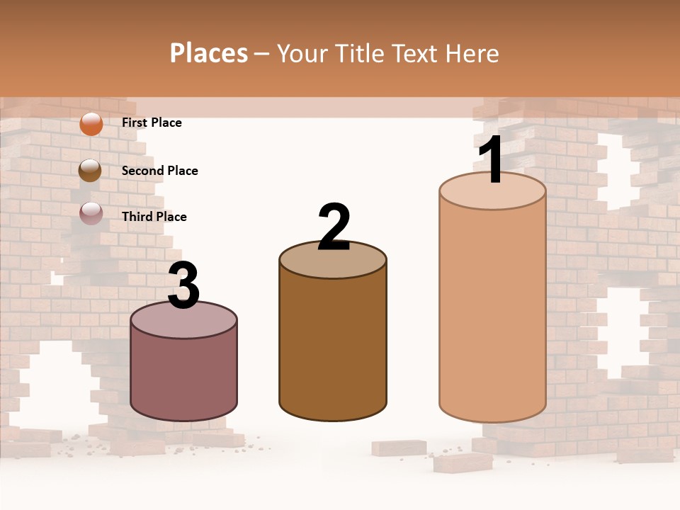 Text Pattern Illustration PowerPoint Template