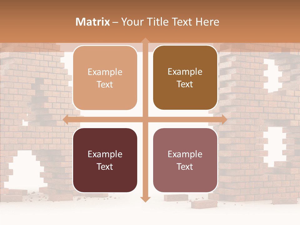 Text Pattern Illustration PowerPoint Template