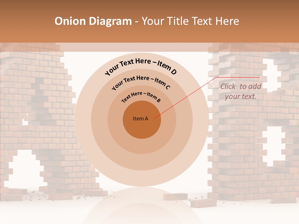 Text Pattern Illustration PowerPoint Template