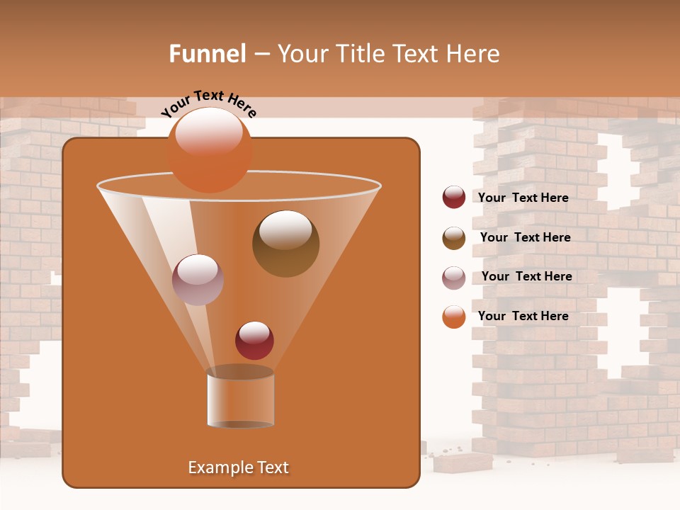 Text Pattern Illustration PowerPoint Template