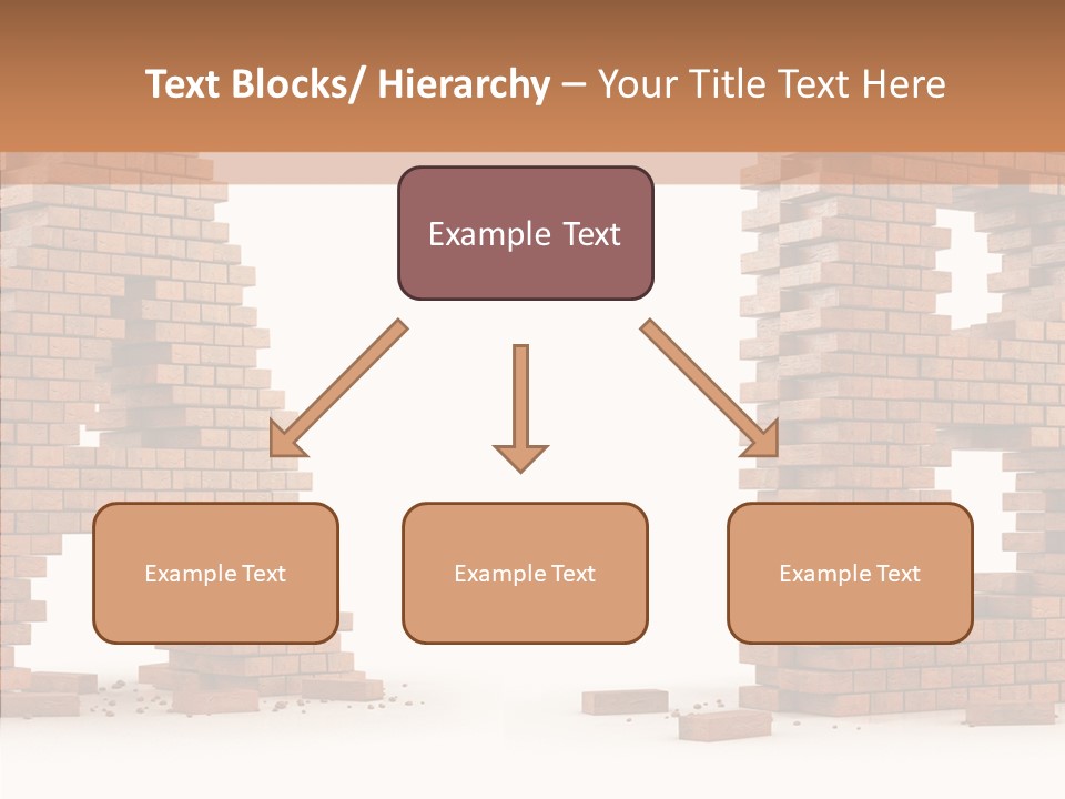 Text Pattern Illustration PowerPoint Template