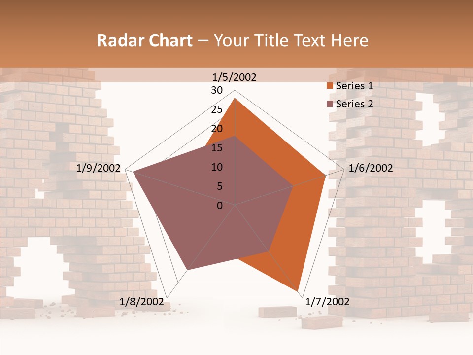 Text Pattern Illustration PowerPoint Template