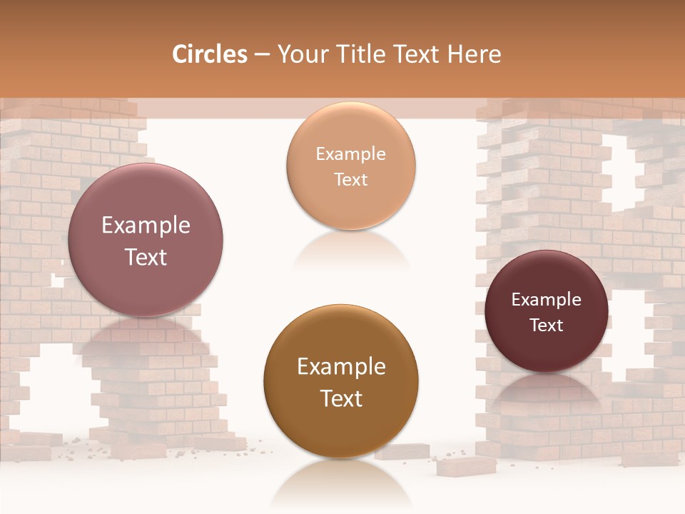 Text Pattern Illustration PowerPoint Template