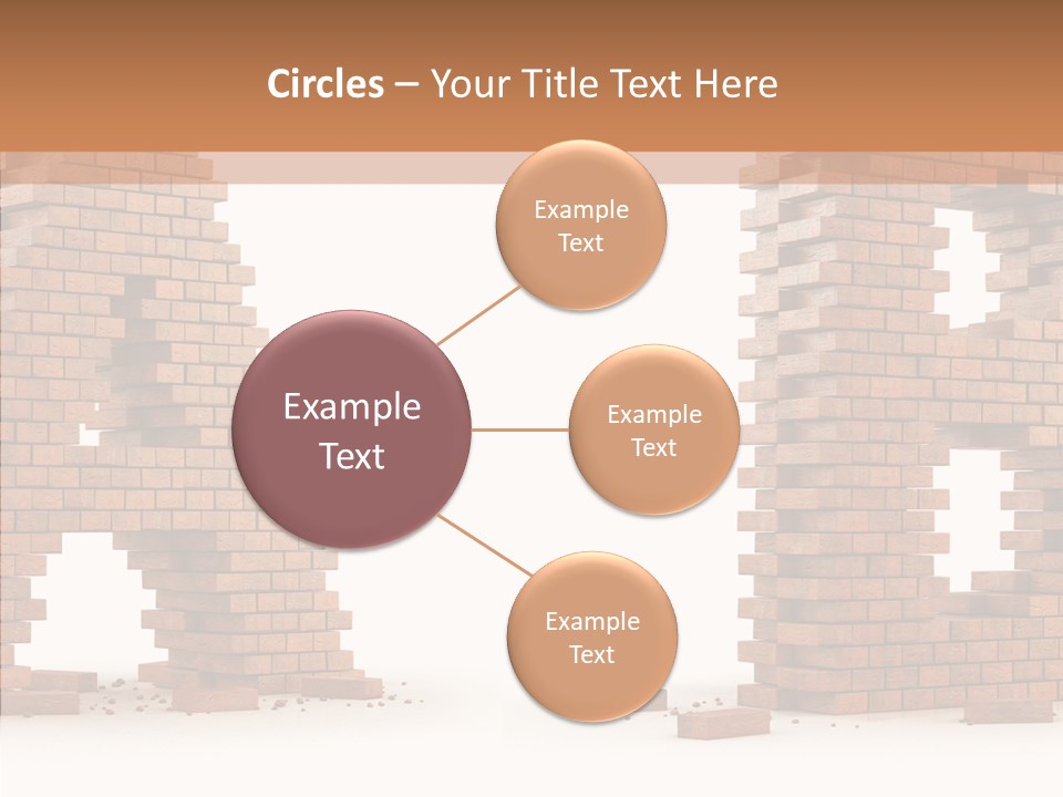 Text Pattern Illustration PowerPoint Template